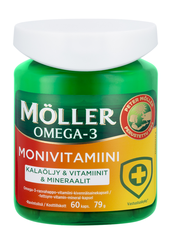 Möller Omega-3 Monivitamiini